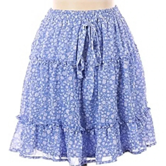 Sienna Sky Ruffle Skirt - Size XS - Picture 1 of 3